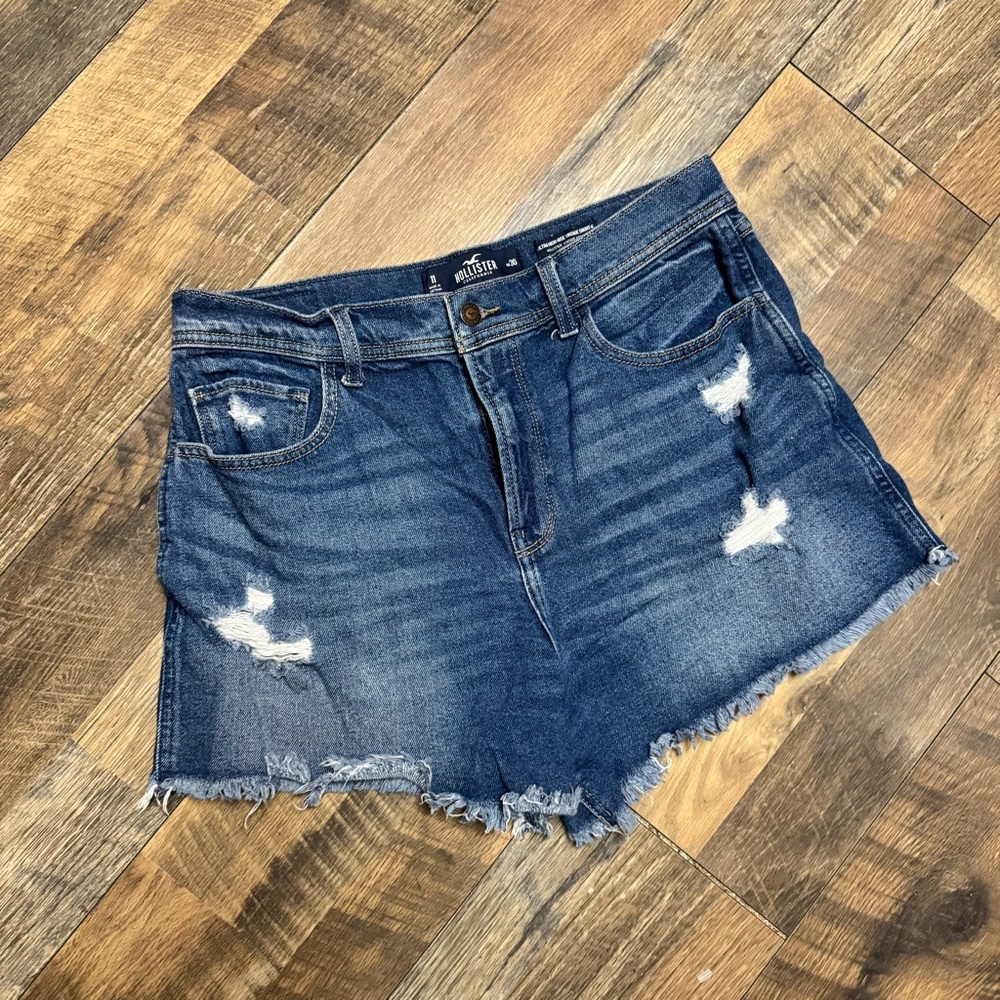 Hollister Blue Denim Shorts
